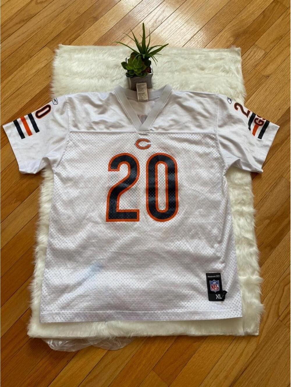 Reebok NFL Chicago Bears #20 T Jones Boys Jersey XL